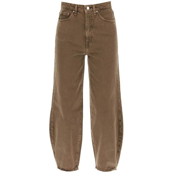 TOTEME Denim - Toteme Barrel Leg Jeans In Organic Cotton